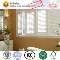 High Standard with Best Price Customized White Coated Custom Plantation Shutters Home Decor